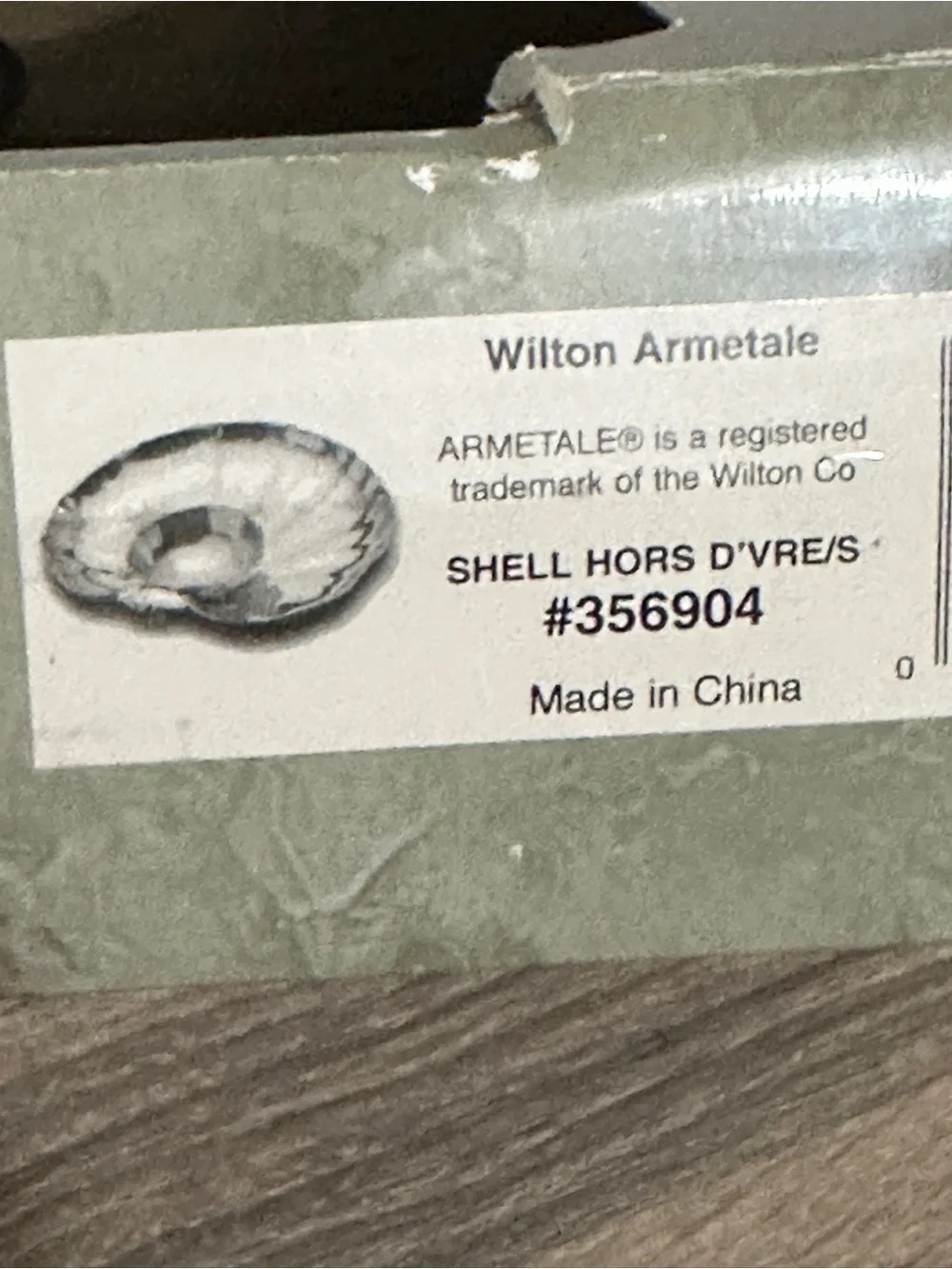2pc Vintage Wilton Armetale Pewter Scallop Shell Appetizer/Serving Dish NEW